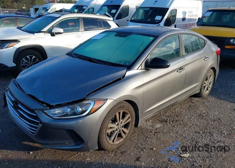 2018 Hyundai Elantra Sel из США, поврежденный, VIN 5NPD84LF1JH359878